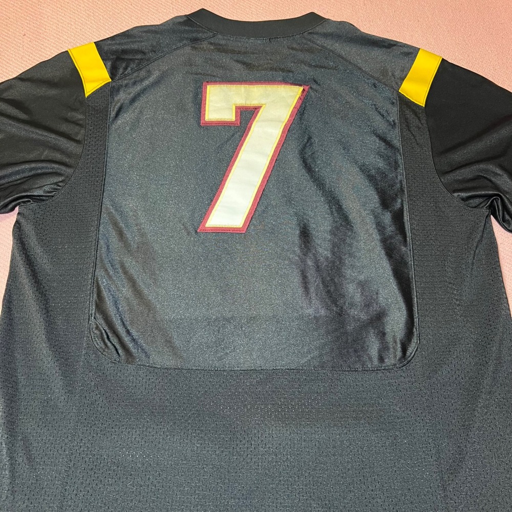 Nike ASU Arizona State Sun Devils Football Jersey Mens XXL Number 7 Authentic - Picture 8 of 9